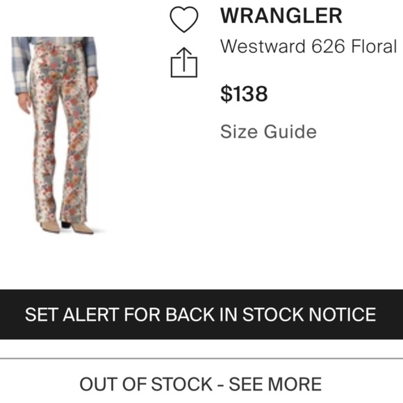 WRANGLER Westward 626 High Rise Boot Jeans - Picture 16 of 16